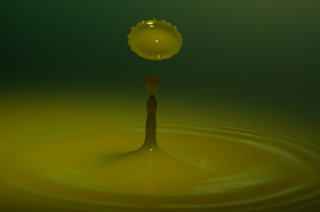 Tropfen in Wasser (275)