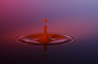 Tropfen in Wasser (357)